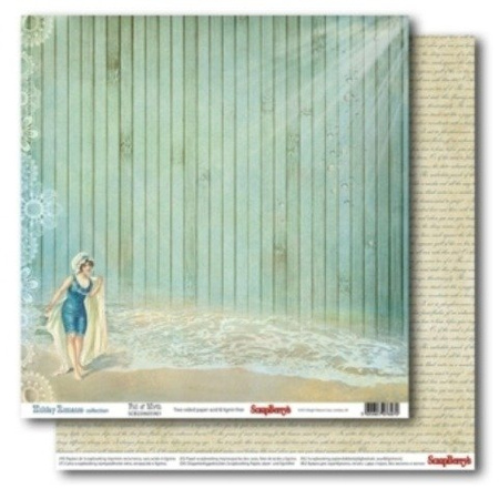 Papier do scrapbookingu dwustronny 30,5 x 30,5 cm HOLIDAY ROMANCE 9 szt. ScrapBerry`s